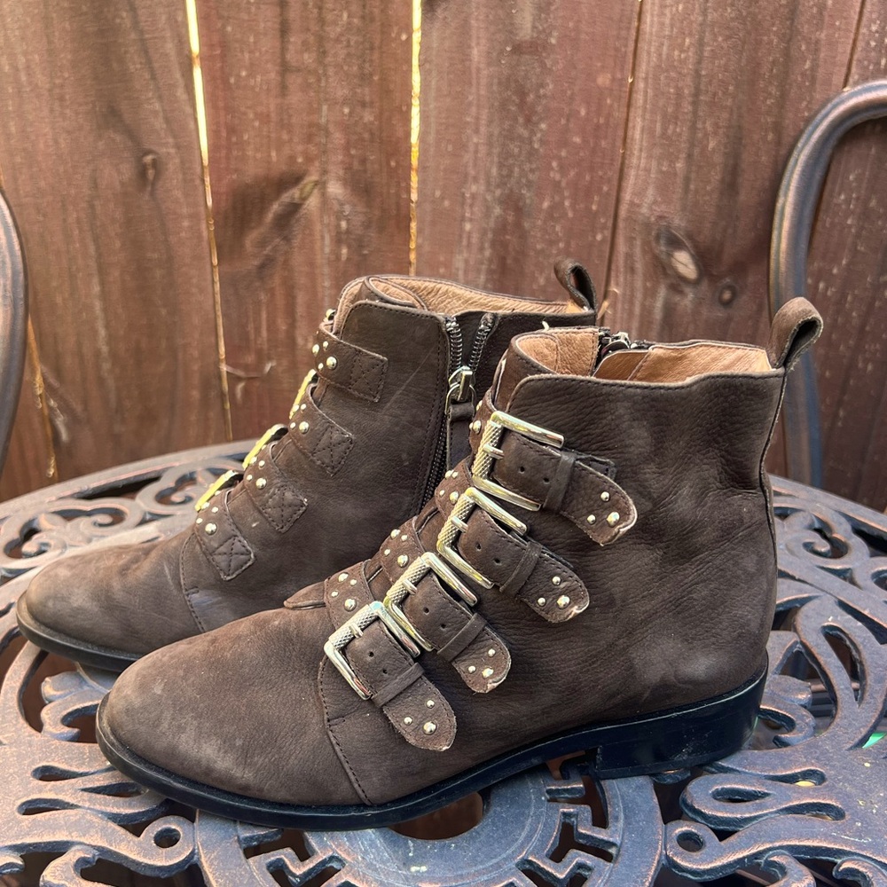 Halogen Buckle Booties - Picture 3 of 4